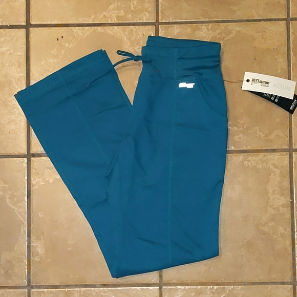 Grey's Anatomy Other - Grey's anatomy xs long scrub pants Bahama blue NWT
